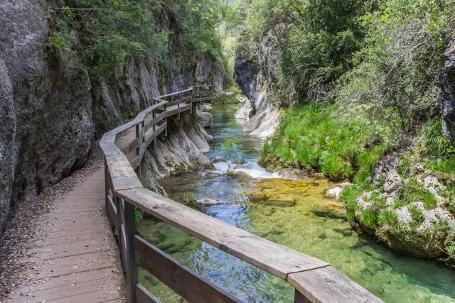 Cerrada de Elías en la ruta del río Borosa.