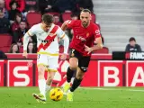 Chavarría y Muriqi en un Mallorca - Rayo Vallecano.