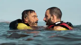 Eduard Fernández y Dani Rovira en 'Mediterráneo'