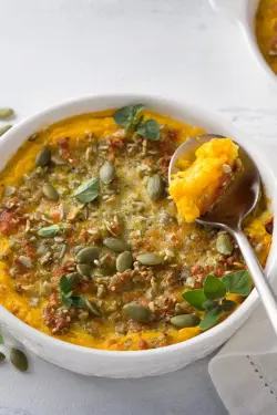 Flan de calabacín
