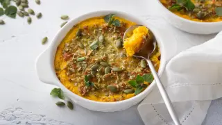 Flan de calabacín