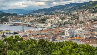 La ciudad de Vigo.