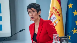 (Foto de ARCHIVO) La ministra de Inclusión, Seguridad Social y Migraciones, Elma Saiz.