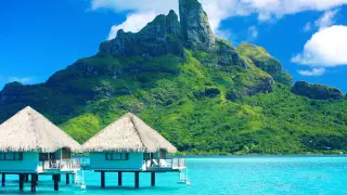 Bora Bora, en la Polinesia Francesa.