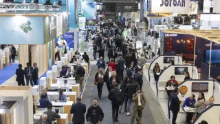 Una imagen de la edición de 2024 de Fitur.