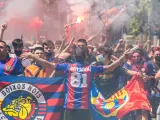 Tres jóvenes vinculados a los Boixos Nois han aceptado hasta tres años de prisión por una paliza propinada en 2018 a un seguidor de los Bukaneros del Rayo Vallecano.