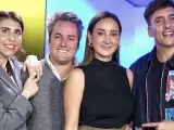 Lucía Pompo y Álvaro López Huerta en el podcast de Xuso Jones y Ana Brito, donde ha surgido la declaración que ha molestado en Cantabria.